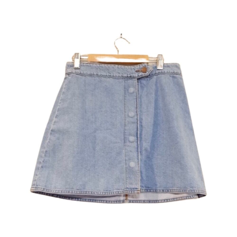 Zara Trafaluc denim mini skirt